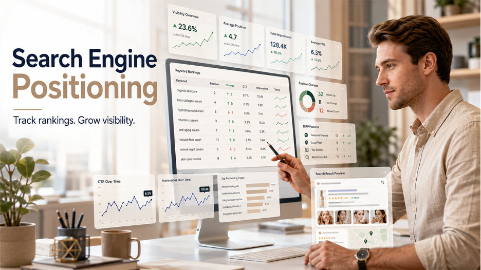 Monitor and Measure Search Engine Positioning
