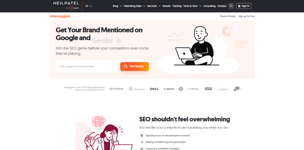 Ubersuggest