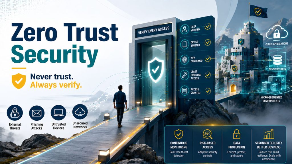 Zero Trust Security: A Practical Guide for Digital Teams and SaaS-Dependent Businesses