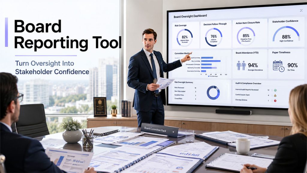 How a Board Reporting Tool Helps Governance Teams Demonstrate Value to Stakeholders