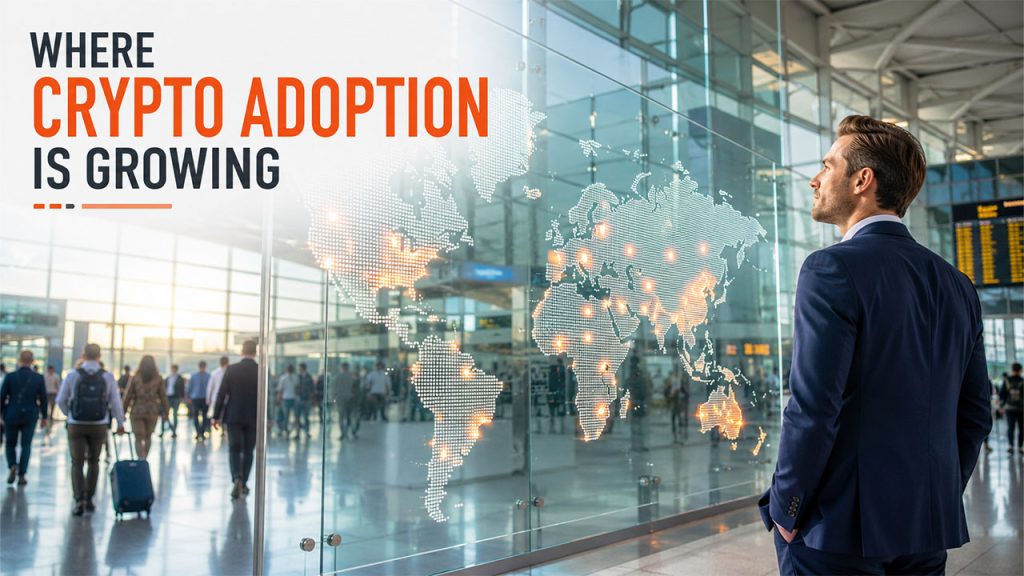 Location data in crypto revealing regional adoption trends and market growth patterns beyond cryptocurrency price movements.