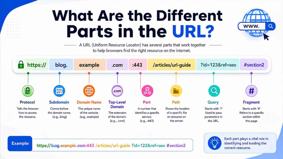 What Are the Different Parts in the URL