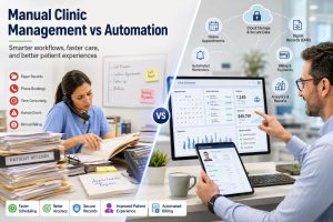 Automated vs Manual Clinic Management Software: What Works Better? 