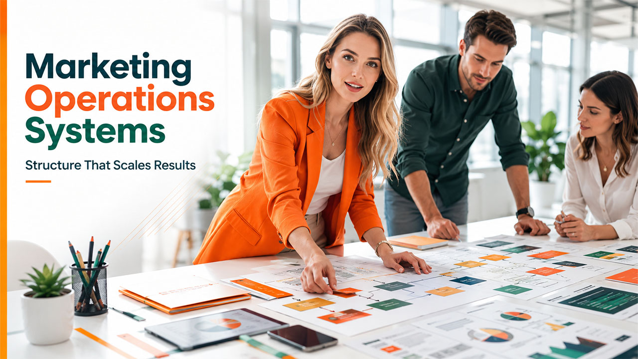 Operational systems supporting marketing teams through structured workflows, collaboration, and data-driven decision-making.