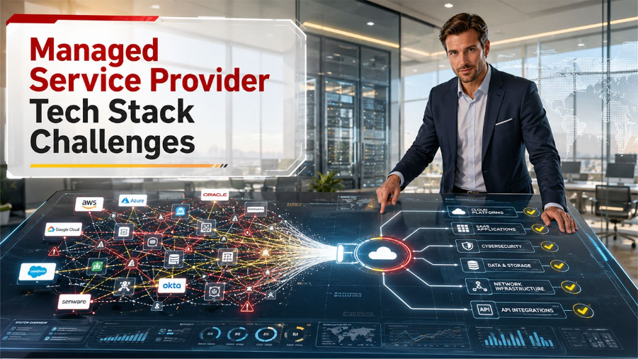 Managed Service Provider streamlining tech stacks and integrating cloud services for improved IT efficiency