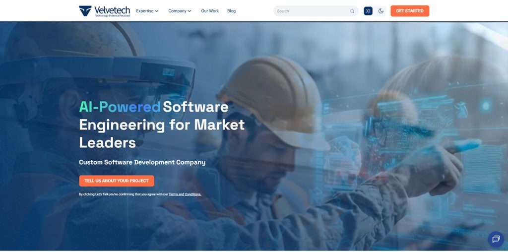 Velvetech offering Miami mobile app development services and digital transformation solutions for businesses seeking operational efficiency