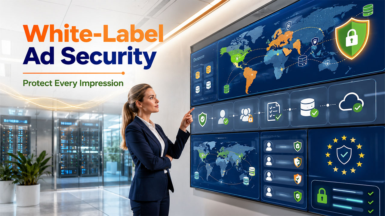 White-label ad serving platform for enterprise monetization, scalable ad delivery, and customizable advertising infrastructure.