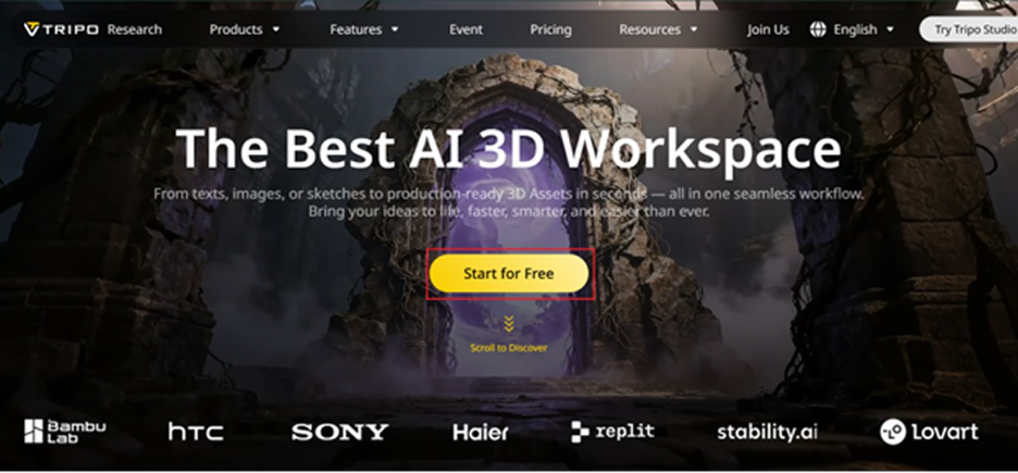 AI 3D Workspace