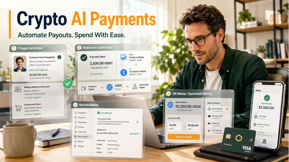 AI Crypto Agents Fit Into a Business Pipeline