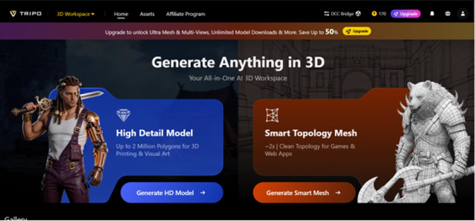 Generate Images in 3D
