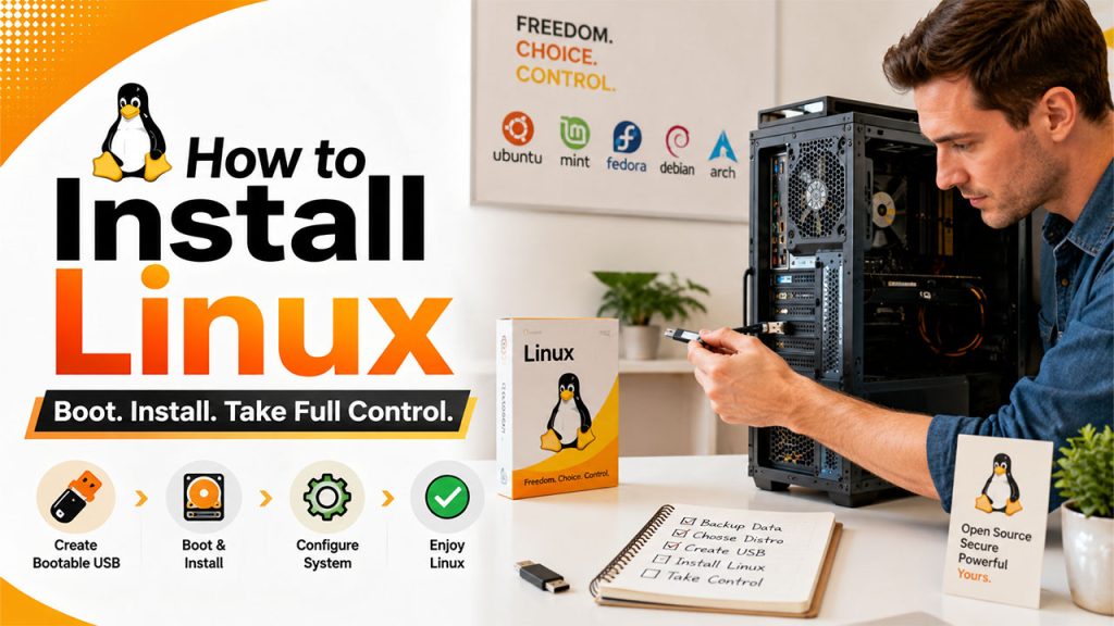 How to Install Linux on Any PC: Complete Beginner’s Guide