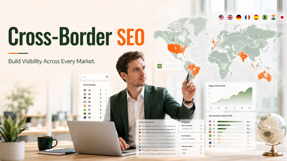 International SEO Supports Cross-Border Growth - Rankpage SEO Agency