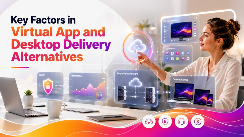 Key Factors in Virtual App and Desktop Delivery Alternatives