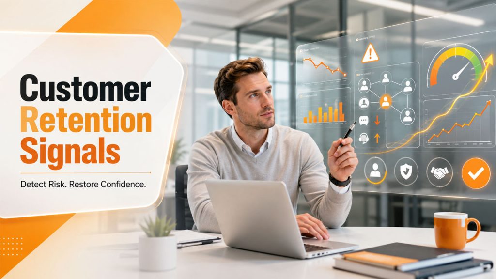 Retention Starts Before Risk Peaks 
