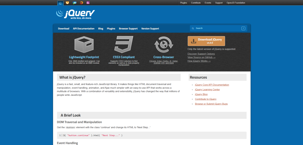 jQuery