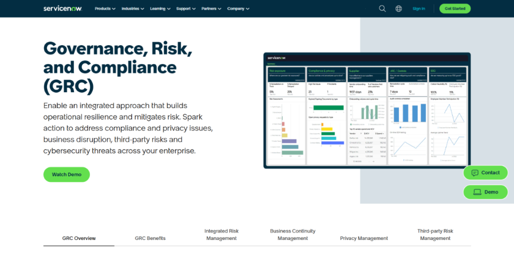 ServiceNow GRC