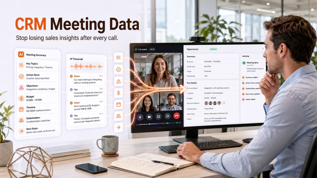 Why Your CRM Is Missing the Most Valuable Data From Your Meetings