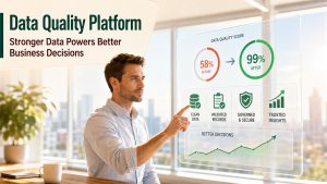 Data Quality Platform helping businesses improve data accuracy, governance, analytics, and AI readiness