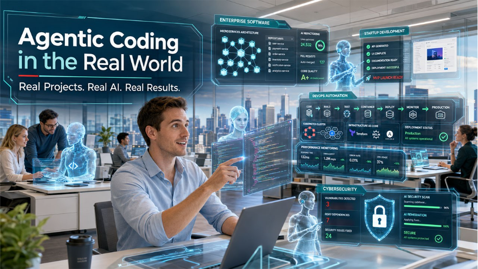 Real-World Application of Agentic Coding