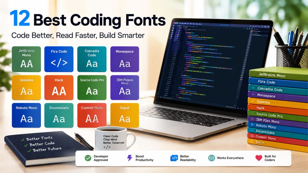 Top 12 Picks Among the Best Coding Fonts