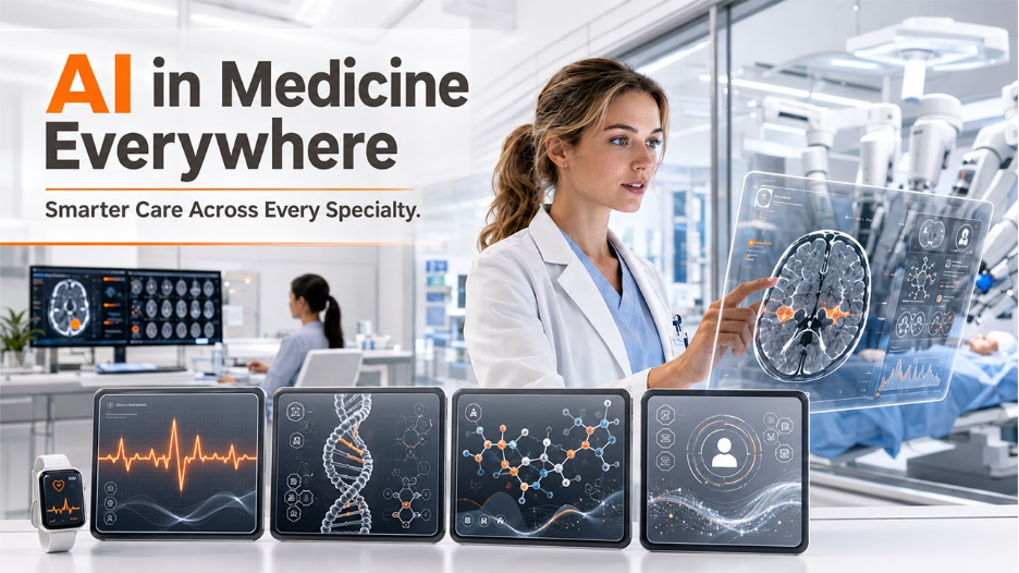 Real-World Applications of AI in Medicine Across Healthcare