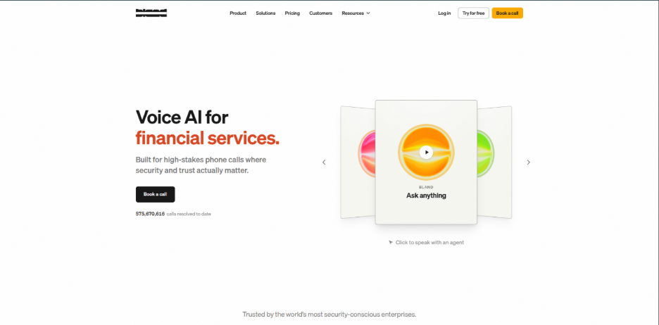 Bland AI: Best for programmable outbound voice agents at scale