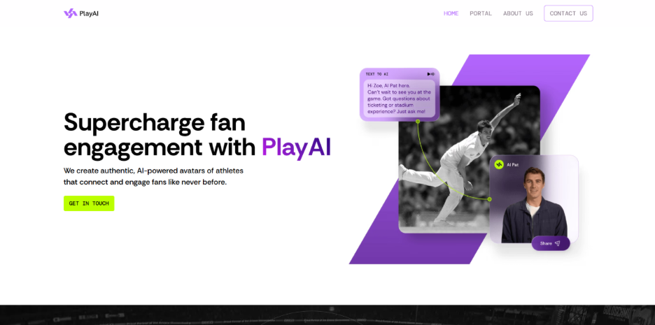 Play.ai: Best for natural-sounding conversational AI with minimal setup