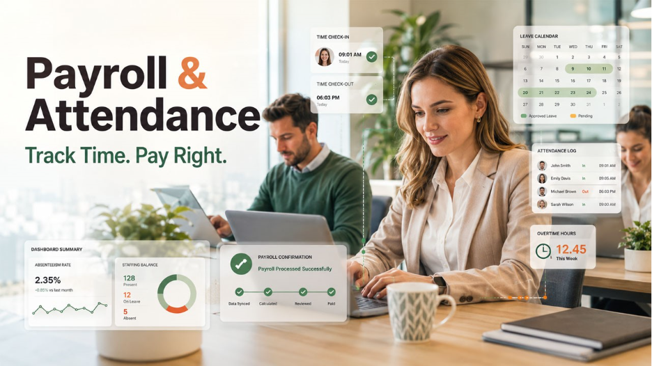 How Modern Payroll Software Enhances Workforce Attendance and Leave Management