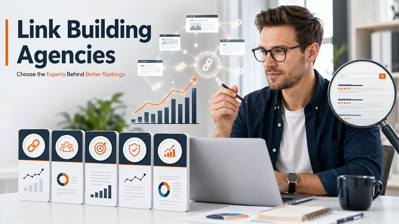 Top link building agencies in 2026 helping businesses improve SEO rankings with high-quality backlink services.