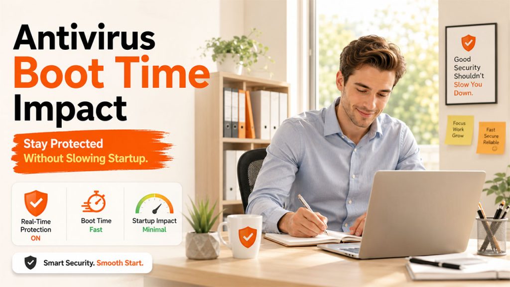 Reading antivirus for small business reviews to compare performance and startup speed