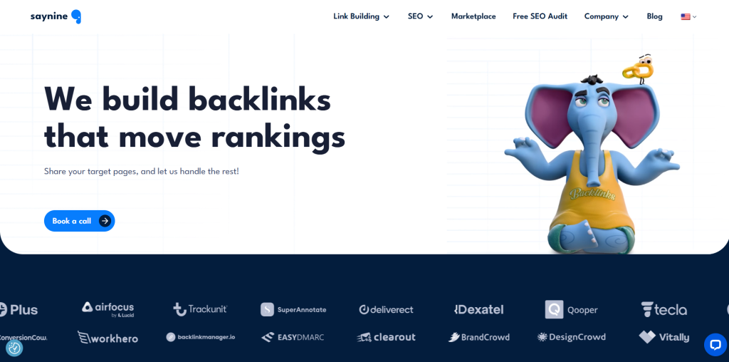 SayNine link building agency offering white hat backlink services, guest posting, and brand mentions for SEO growth.