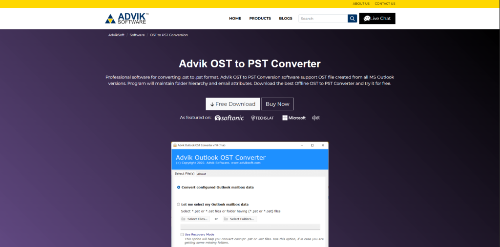 Advik OST Converter