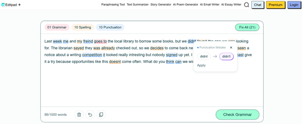 Grammar Checker