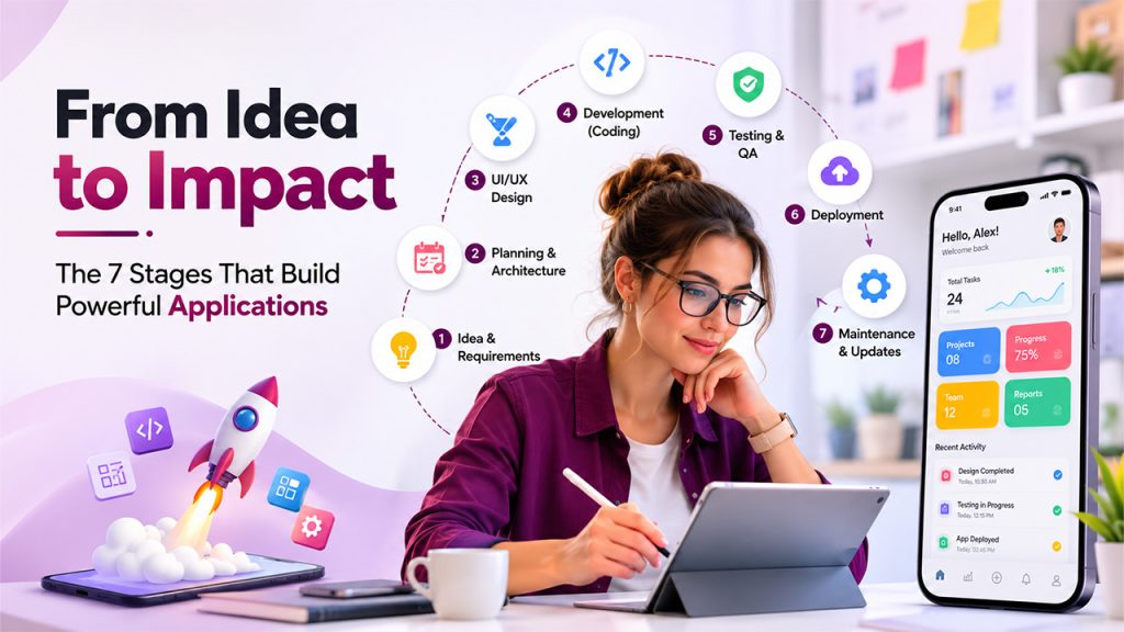 How Application Development Works 7 Key Stages