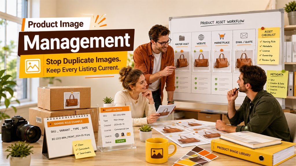 How to Manage Product Images Across Your CRM, Website, and Marketplace Listings