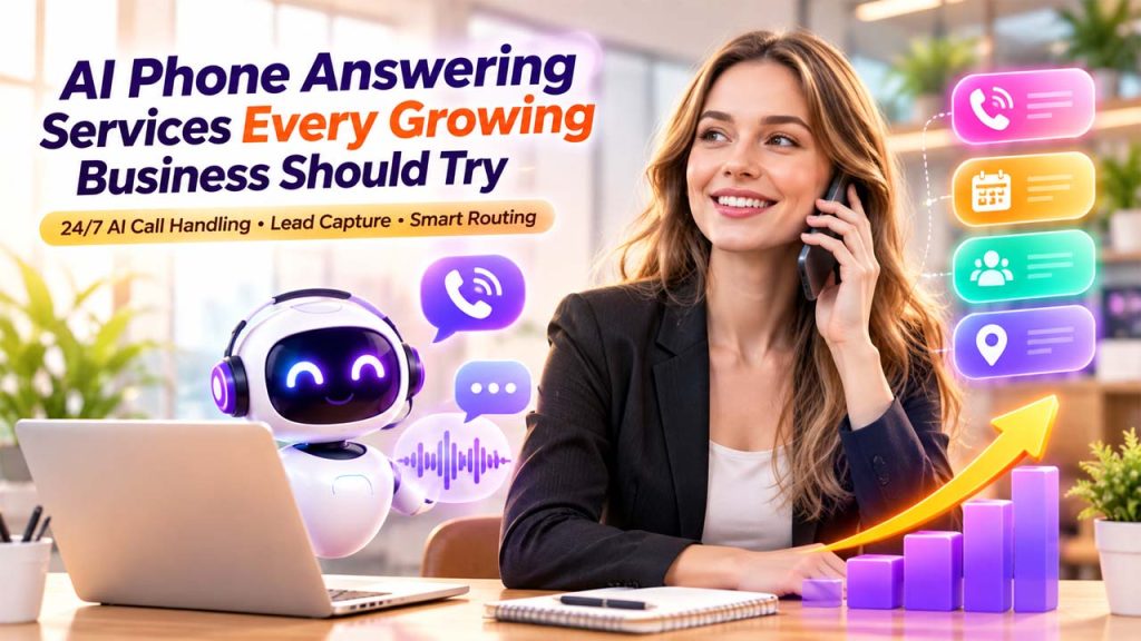 Top 6 AI Phone Answering Services Every Growing Business Should Try
