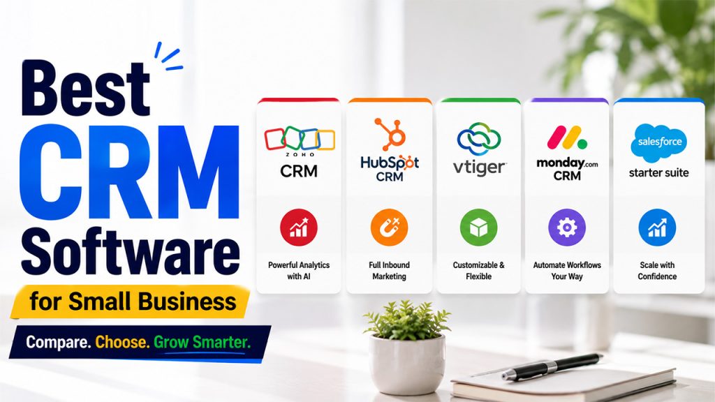 Top 5 Best CRM Software for Small Businesses to Boost Sales in 2026