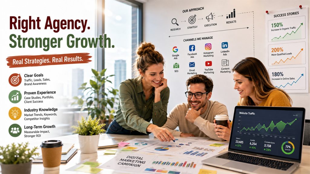 Choosing the right Digital Marketing Agency