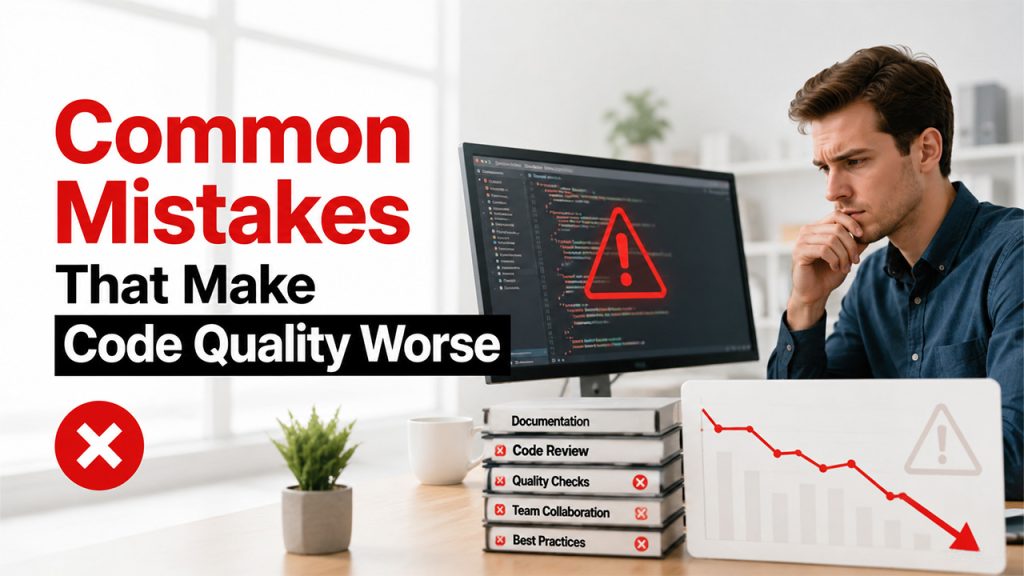 Common code quality mistakes that increase technical debt