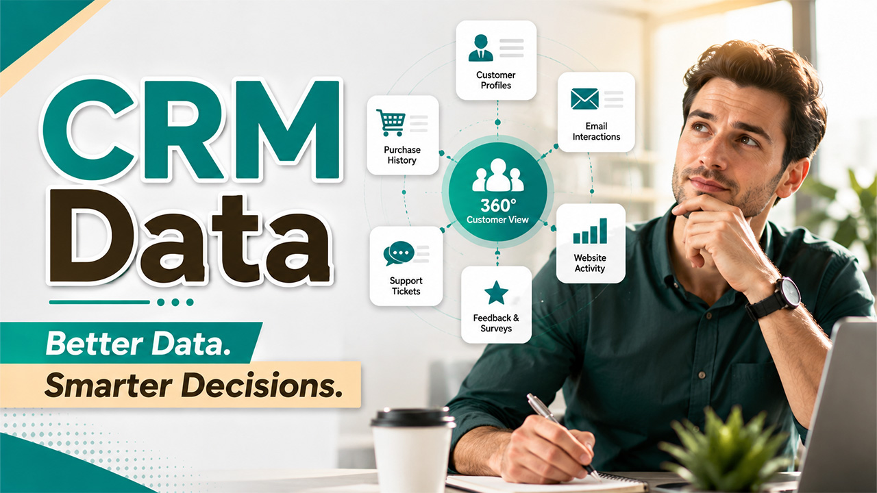 CRM data types, benefits, and uses for business growth