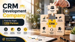 CRM development company offering custom CRM software and business automation solutions