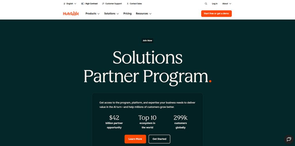 CRM Development Company with HubSpot solutions partner services