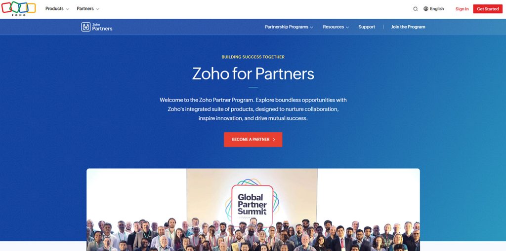 CRM Development Company with Zoho partner and CRM solutions