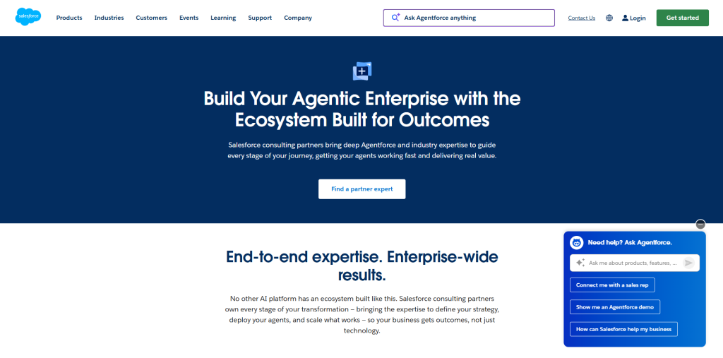 CRM Software Development Company offering Salesforce consulting and customization services