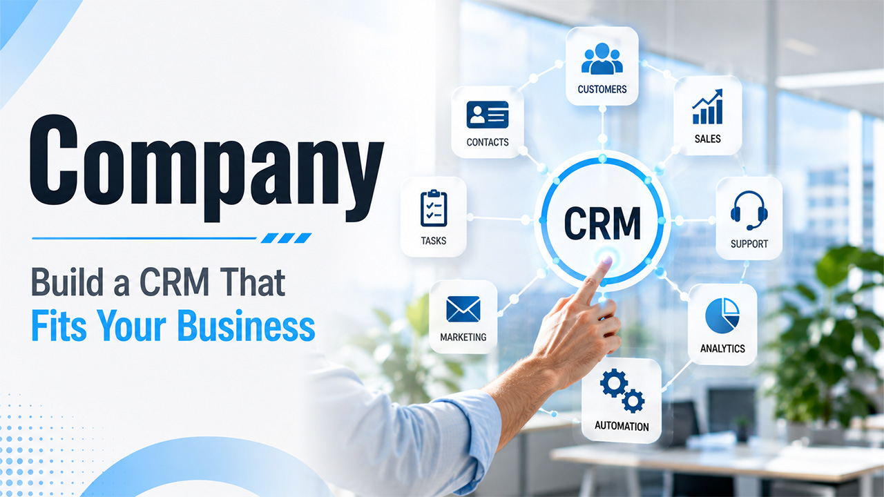 CRM Software Development Company providing custom CRM solutions for businesses