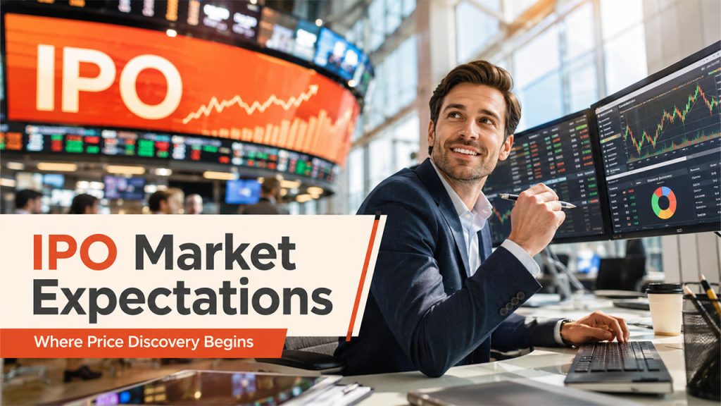 Early market expectations for Anthropic stock IPO showing potential stock price movement and investor interest after the public listing.