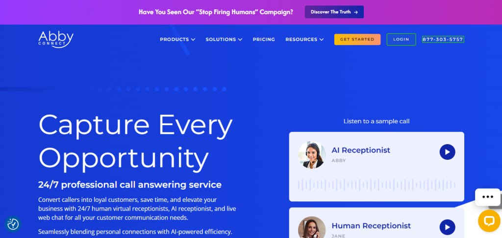 Abby Connect — Dedicated Receptionist Teams for Professional Services