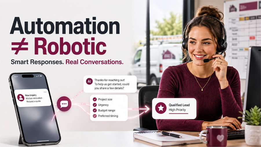 Automation ≠ robotic | AI-Driven Lead Response