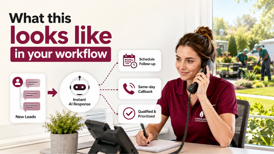 What this looks like in your workflow | AI-Driven Lead Response