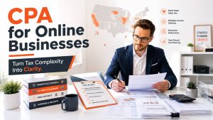 How a CPA Supports Online Businesses With Complex Tax Needs